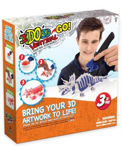 Комплект за моделиране I DO 3D GO! - С 2 мотора и 3 3D химикалки