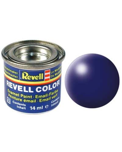 Емайл боя за сглобяеми модели Revell - Копринено тъмно синьо (32350) - 1