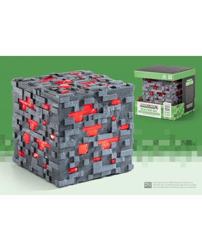 Реплика The Noble Collection Games: Minecraft - Illuminating Redstone Ore - 5