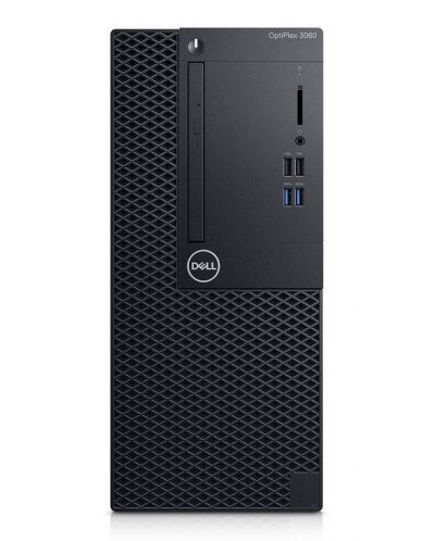 Настолен компютър Dell OptiPlex - 3060 MT, черен - 1