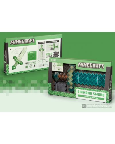 Реплика The Noble Collection Games: Minecraft - Diamond Sword - 7