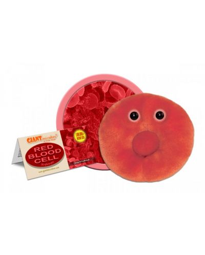Плюшена играчка Червена кръвна клетка - 2