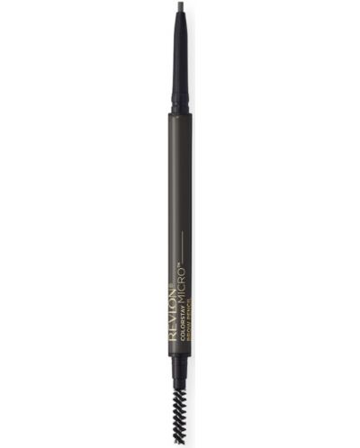 Revlon Colorstay Автоматичен молив за вежди Micro, Soft Black, No 457 - 1