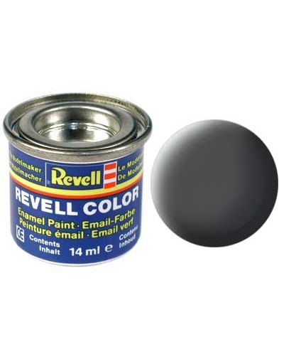 Емайл боя за сглобяеми модели Revell - Маслинено сив, мат (32166) - 1