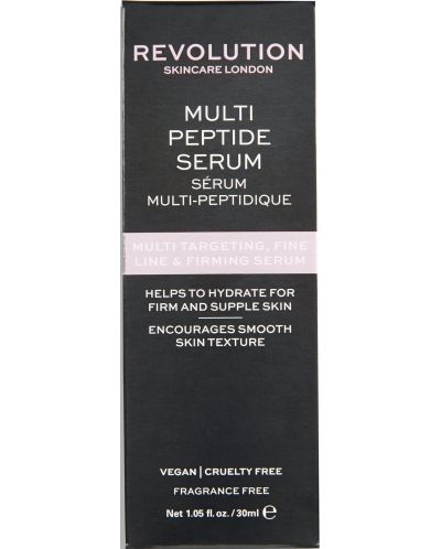 Revolution Skincare Стягащ серум за лице Multi Peptide, 30 ml - 4