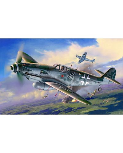 Сглобяем модел на самолет Revell - Modellbausatz  Bf109 G-10 Erl (04888) - 3