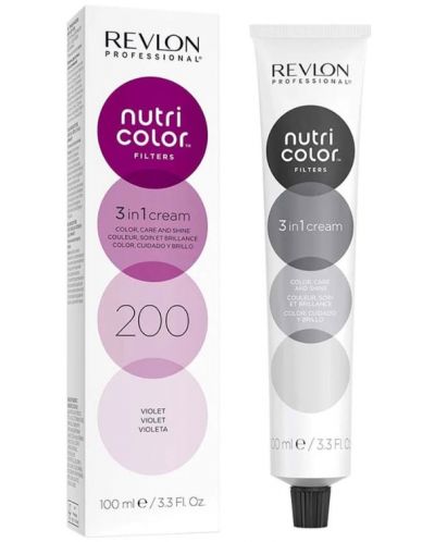 Revlon Professional Nutri Color Filters Маска-оцветител за коса Fashion Filters, 200, 100 ml - 1