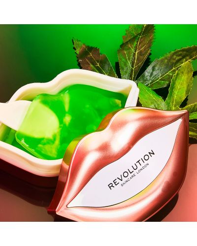 Revolution Skincare Пачове за устни Vitality Cannabis Sativa, 20 броя - 5
