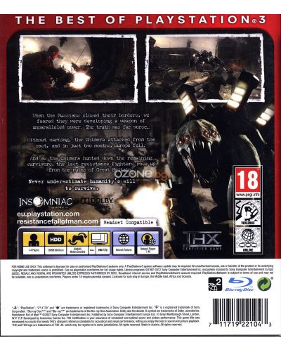 Resistance: Fall of Man - Essentials (PS3) - 9
