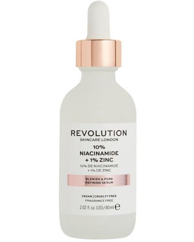 Revolution Skincare Серум за лице Niacinamide 10%, 60 ml - 1