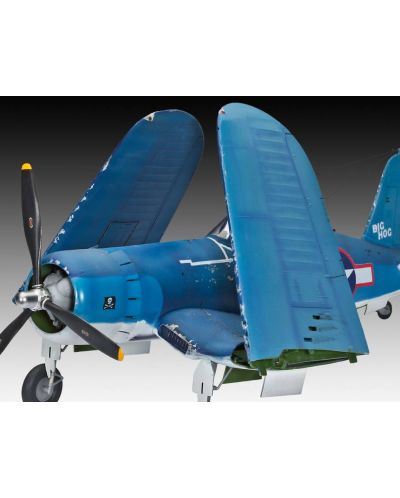 Сглобяем модел на военен самолет Revell - Vought F4U-1A Corsair (4781) - 7