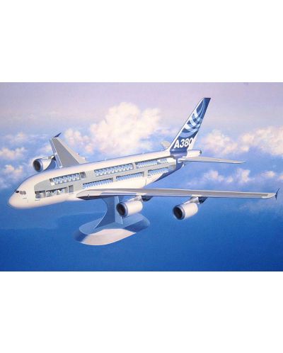 Сглобяем модел на самолет Revell - Airbus A380 & Interior (04259) - 3