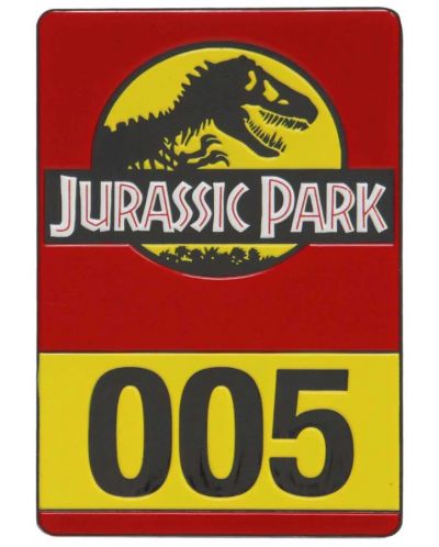 Реплика FaNaTtik Movies: Jurassic Park - Jeep ID Card (30th anniversary) (Limited Edition) - 2