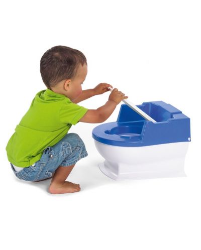 Детска тоалетна чиния Reer - Синя - 2