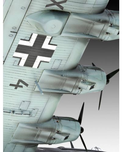 Сглобяем модел на военен самолет Revell - Blohm & Voss BV222 Wiking (04383) - 5