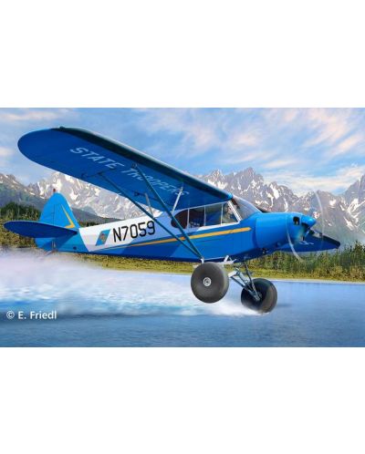 Сглобяем модел самолет Revell - Piper PA-18 with brushwheels (04890) - 2