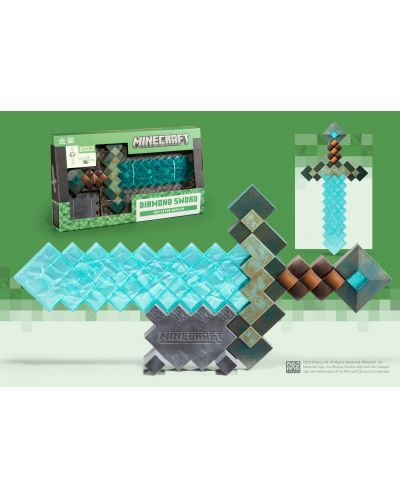 Реплика The Noble Collection Games: Minecraft - Diamond Sword - 5