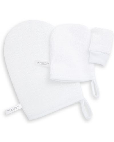 Revolution Skincare Комплект ръкавици за почистване на лице, 3 броя - 1