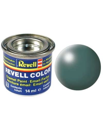 Емайл боя за сглобяеми модели Revell - Копринено листно зелено (32364) - 1