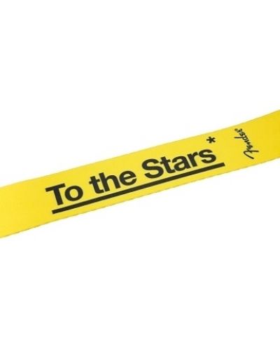 Ремък за китара Fender - Tom DeLonge To The Stars Strap, Graffiti Yellow - 3