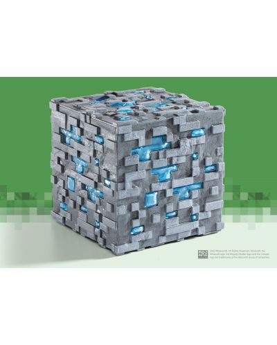 Реплика The Noble Collection Games: Minecraft - Illuminating Diamond Ore - 4