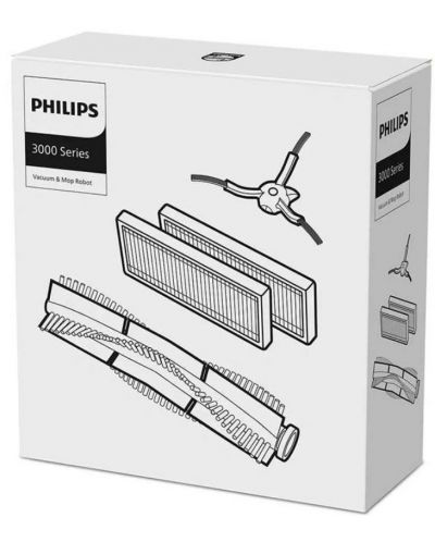 Резервен комплект за прахосмукачки Philips - за 3000 Aqua XV1433/00 - 1