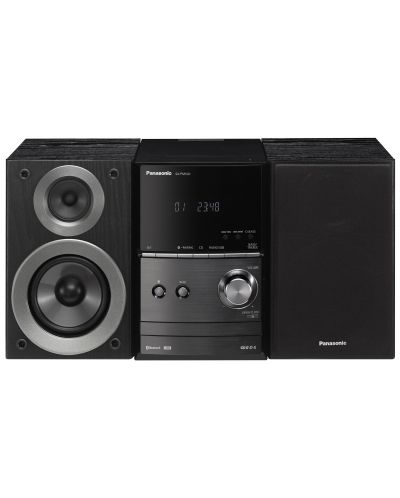 Аудио система Panasonic - SC-PM600EG-K, черна - 1