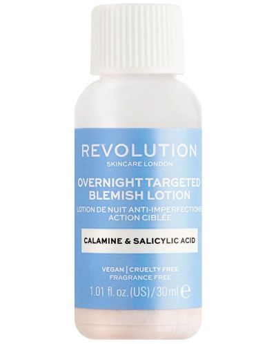 Revolution Skincare Blemish Нощен лосион за лице, 30 ml - 1