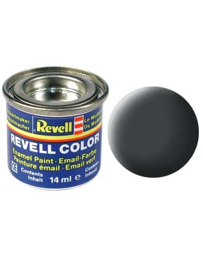 Емайл боя за сглобяеми модели Revell - Прахово сив, мат (32177)