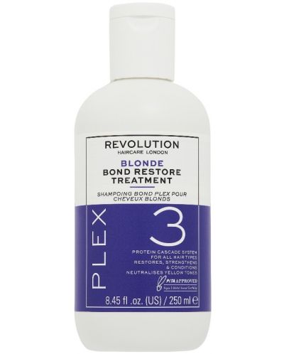 Revolution Haircare Blonde Plex Възстановяваща терапия 3, 250 ml - 1