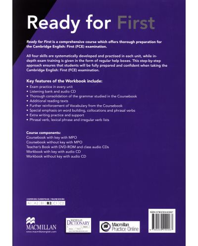 Ready for First 3-rd edition B2: Workbook / Английски език (Работна тетрадка) - 2
