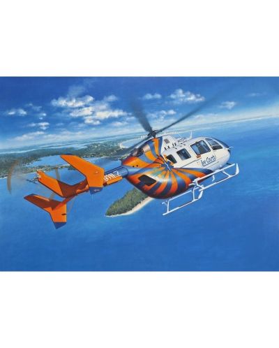 Сглобяем модел на полицейски хеликоптер Revell - EC145 (04648) - 6