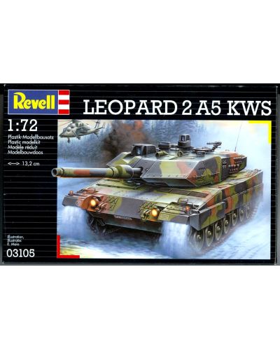 Сглобяем модел на танк Revell - Leopard 2A5 KWS (03105)