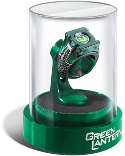 Реплика The Noble Collection DC Comics: Green Lantern - Hal Jordan's Ring - 2