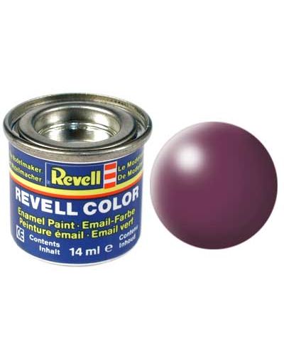 Емайл боя за сглобяеми модели Revell - Копринено пурпурно червено (32331) - 1