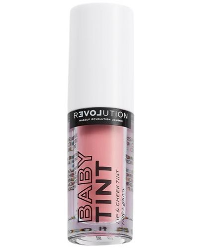 Relove by Revolution Течен руж и блясък за устни Baby Tint, Baby, 1.4 ml - 2