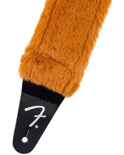 Ремък за китара Fender - Poodle Plush Strap, Rust - 2