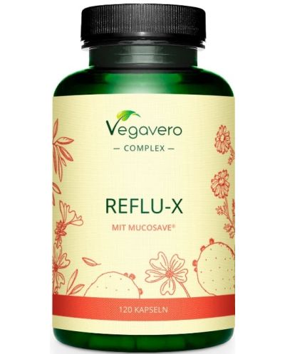 Reflu-X mit Mucosave, 120 капсули, Vegavero - 1