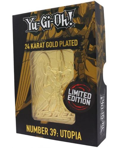 Реплика FaNaTtik Animation: Yu-Gi-Oh! - Utopia (Limited Edition) (Gold Plated Ingot) - 3