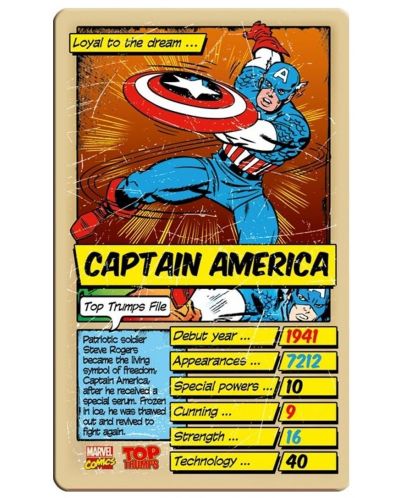 Игра с карти Top Trumps - Marvel Comics Retro - 4