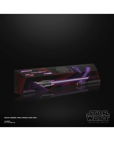 Реплика Hasbro Movies: Star Wars - Darth Revan's Lightsaber (Black Series) (FX Elite) - 8