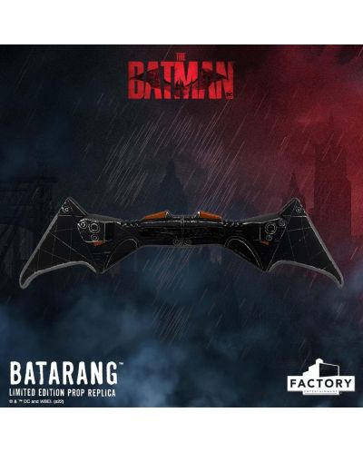 Реплика Factory DC Comics: Batman - Batarang (Limited Edition), 36 cm - 6