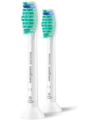 Резервни глави Philips - Sonicare ProResults C1 HX6012/87, 2 броя, бели