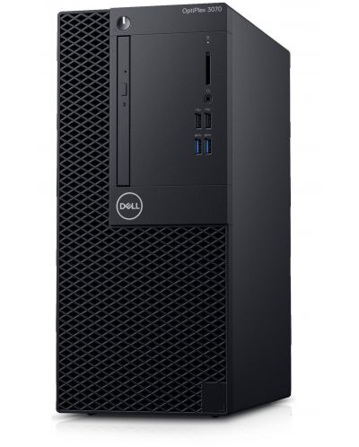 Настолен компютър Dell OptiPlex - 3070 MT, черен - 2