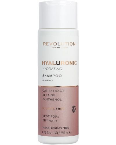 Revolution Haircare Hyaluronic Хидратиращ шампоан, 250 ml - 1