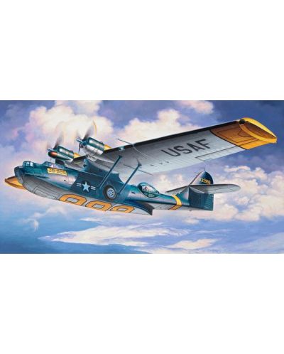 Сглобяем модел на военен самолет Revell - Consolidated PBY-5A Catalina (04507) - 2