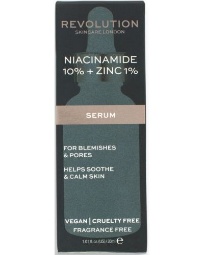 Revolution Skincare Серум за лице Niacinamide 10%, 30 ml - 3