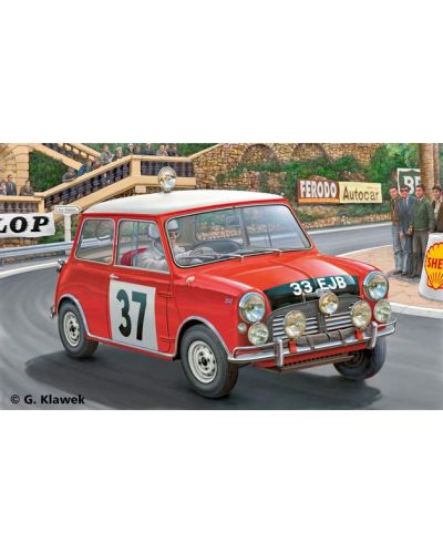 Сглобяем модел на автомобил Revell - Mini Cooper Rallye (Winner Monte Carlo 1964) (07064) - 2