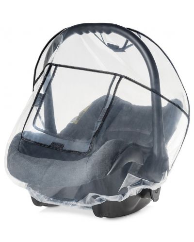 Дъждобран за столче за кола Reer - Прозрачен, 0-9 kg - 3