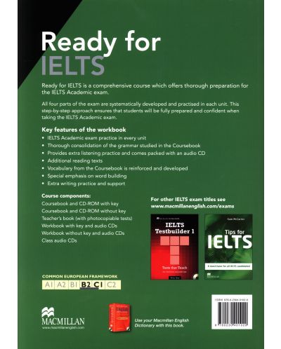Ready for IELTS WB (no key) B2-C1: Workbook / Английски език (Работна тетрадка) - 2